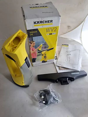 Karcher WV 2 Rechargeable Window Cleaner Vac + Charger In Original Box • £50