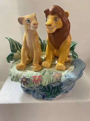 Disney's Lion King Simba And Nala Schmid Music Box Can You Feel The Love Tonight • $50.77