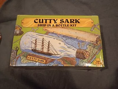 Cutty Sark Ship In A Bottle Model Making Kit #206 New Factory Sealed  • $19.99