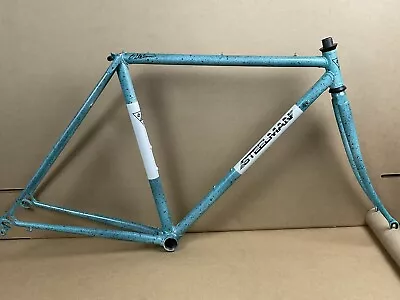 Brent Steelman Cycles Frame Set 50cm Lugged Steel Tange/Shimano Vintage Road 80s • $180