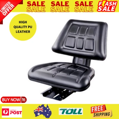 $99.49 • Buy Universal Adjustable Garden Lawn Mower Tractor Seat Chair Construction Site