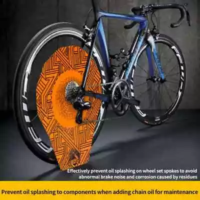 Washing Disc Brake Edge Protection Cover Anti Pollution Cover For Bicycle  • $18.70