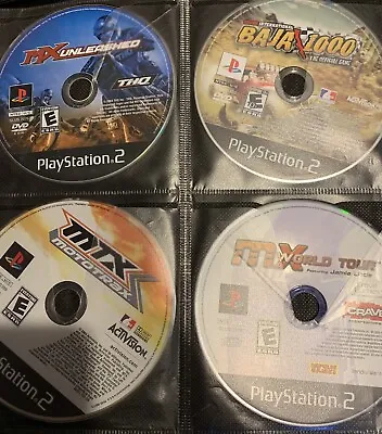 MX Unleashed World Tour MTX Motorax Baja PlayStation 2 PS2 4 Game Bundle Racing • $20