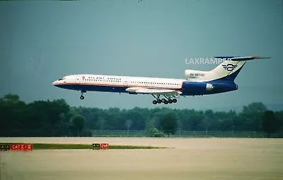 Original 35mm Slide Atlant Soyuz Tupolev TU-154M RA-85740 CN 91A895 Russia B-727 • $1.99