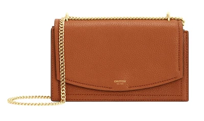 $155 • Buy Oroton Atlas Clutch/Bag - Cognac RRP$349
