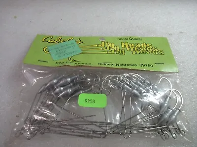 25 SPINNERBAIT HEADS 1/8 Oz. UNPAINTED Twisted Loop • $15.99