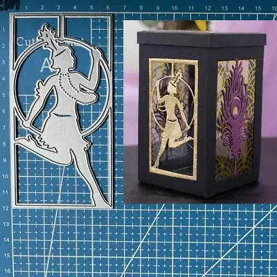 Metal Cutting Dies Scrapbooking Dance Girl Embossing Paper Card Crafts Stencils • $4.89