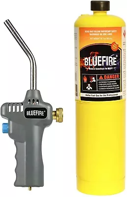 BLUEFIRE BTS-8071 Trigger Start Handy Gas Welding Propane Torch Head MAPP PRO • $54.99