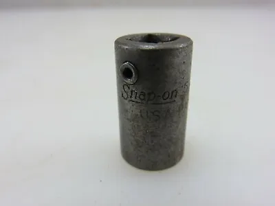Snap-On GM10B Shallow NON-MAGNETIC Socket 5/16  6pt 1/4  Dr Nut Removal MODIFIED • $12.99