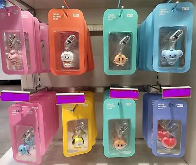 BT21 Baby BABY BAG CHARM Figure Key Ring Keychain Line Friends OFFICIAL BTS • $29.45