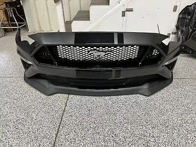 2018-2023 Ford Mustang GT Front Bumper Take Off  Dark Charcoal  J7 - OEM • $600