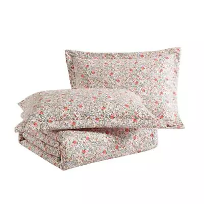 Laura Ashley Classic Style Full/Queen Size Quilt Only 90  In Soft Cotton Pink • $72.65