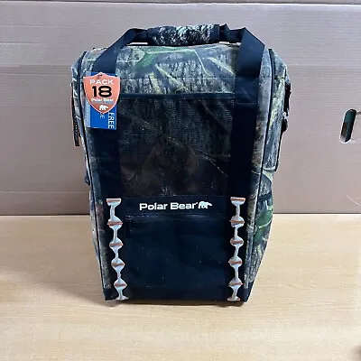 Polar Bear Backpack Cooler Mossy Oak Tracker Waterproof Extreme Chill Series New • $89.99