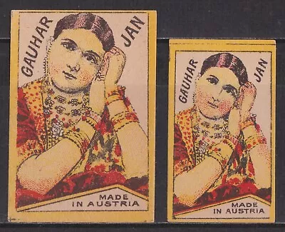 Old Matchbox Labels Austria Gauhar Jan • $3.99