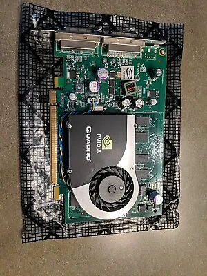 Dell NVidia Graphics Video Card Quadro FX 570 Dual DVI Standard Profile • $16.95