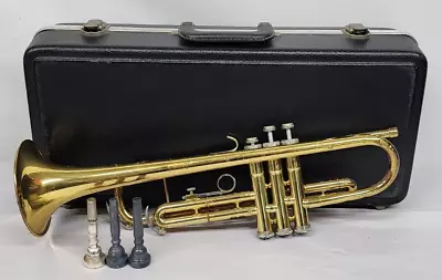Vintage Conn Trumpet 20b Brass Trumpet 4063996 In Case Shows Wear & Finish Wear • $1.25
