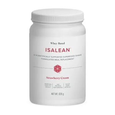 ISAGENIX - IsaLean - Whey Protein Powder - Strawberry - 14 Servings - 860g • $87