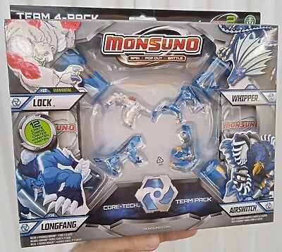 Monsuno Combat 4-Pack Figures Lock Longfang Whipper Airswitch Misb Rare • $49.99