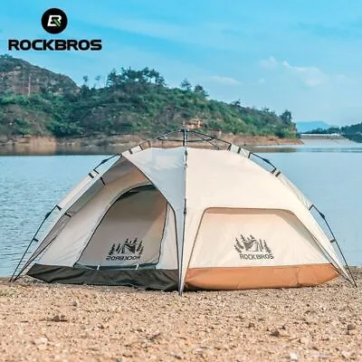 ROCKBROS Portable Outdoor Sunproof Rainproof Tent 2Person Automatic Camping Tent • $426.79