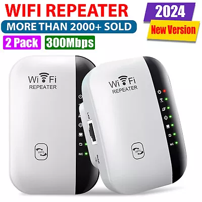 WiFi Range Extender Internet Booster Wireless Signal Repeater Wireless Amplifier • $11.99