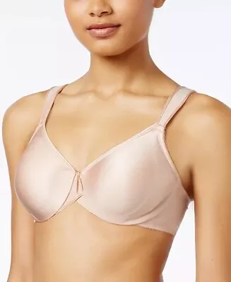 Wacoal 85185 Bra Sz 36C Body Suede Seamless Full Figure Underwire Nude • $27.99