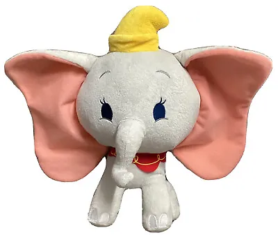 34cm Cute Disney Baby Dumbo Circus Big Ears Grey Elephant Plush Soft Toy • $26.95