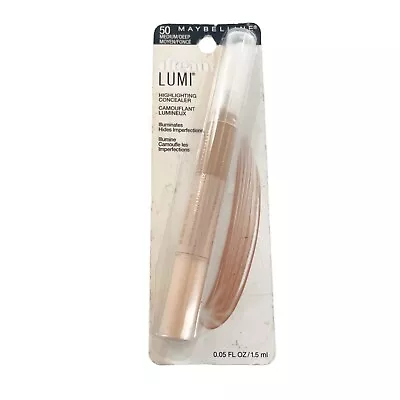 Maybelline Dream Lumi Touch Highlighting Concealer 50 Medium Deep • $6.48