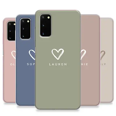 PHONE CASE For S20 S21 S10e S10 Name Pastel Silicone Cover For Samsung Galaxy • £3.99