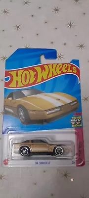 2023 HOT WHEELS #74 - ‘84 Corvette (Gold #6 HW The 80s - Long Card)  • $4