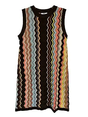 New Missoni Dress Target 20th Anniversary Zig Zag Sweater Sleeveless M Twiggy • $39.95