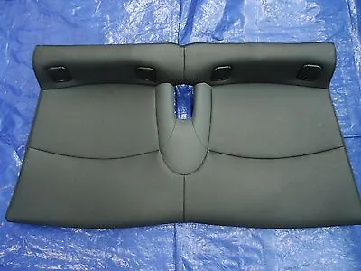 2007-2015 Mini Cooper R55 R56 R57 Lci Rear Black Faux Leather Seat Bottom Oem • $180