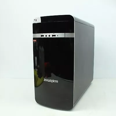 Zoostorm 7200 Windows 10 Tower PC AMD A8 7600 3Ghz 8GB 120GB SSD 2TB HDD WIFI • £84.99