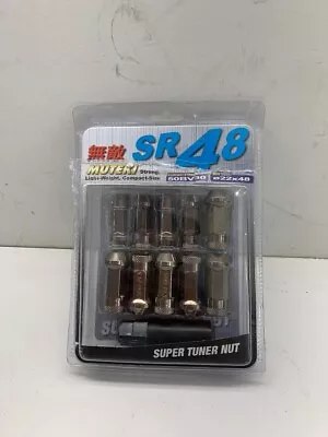 16 Wheel Mate Muteki SR48 Open End Lug Nuts  Titanium  12x1.50 48mm • $60