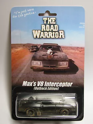 Mad Max Road Warrior V8 Interceptor Ford Falcon XB Custom Hot Wheels Real Riders • $79