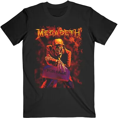 Megadeth Peace Sells Black T-Shirt OFFICIAL • £16.39
