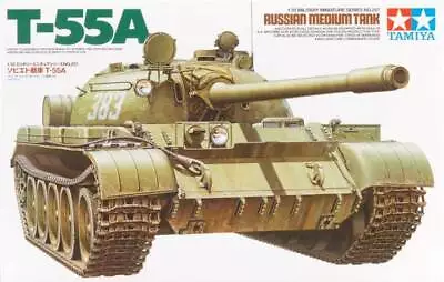 Tamiya 1:35 Soviet Tank T-55 Plastic Model Kit 35257 • $52.99