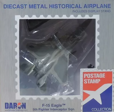 Usaf F15 Eagle 5th Fighter Interceptor Sq Daron 1:150 Scale Diecast Metal Model • $25.99