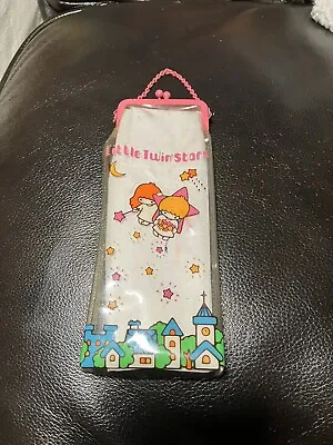 1976 Vintage LITTLE TWIN STARS Kikirara Pen/Pencil/Glasses Case RARE Sanrio • $47.99