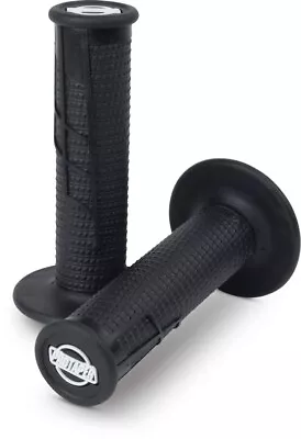 Pro Taper Clamp Lock On Half Waffle Grips 2 & 4 Stroke Cams All Black NEW • $26.99