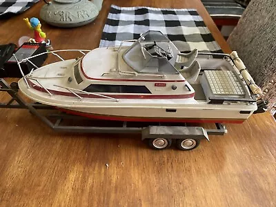 Vintage Plastic Model Built Boat Parts Only Junkyard Shipyard Ship • $26