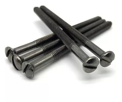 £2.89 • Buy M3.5 X 50MM BLACK NICKEL ELECTRICAL SOCKET SCREWS PLUG OUTLET ELECTRICAL SCREW