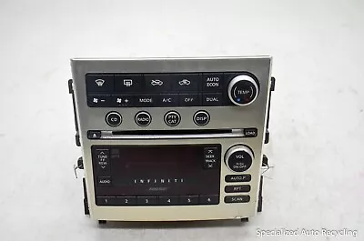 2006 INFINITI G35 Bose Radio Receiver W/Navigation 28185-CM30A *MISSING SCREWS* • $140