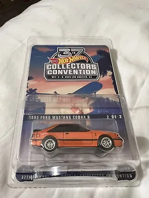 Hotwheels 2023 37th Annual Collectors Convention 1993 Ford Mustang Cobra R • $60