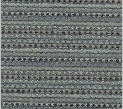 Knoll Panache Harmony Textured Mingle Bluesnavy& Grays Modern Upholstery Fabric • $19.95
