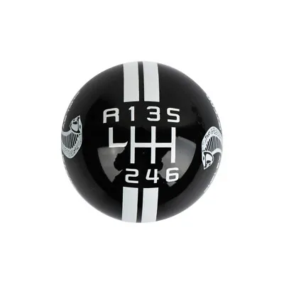 For Ford Mustang Shelby GT500 Stick Shift Knob 6 Speed-L Lever Resin Black-White • $18.88