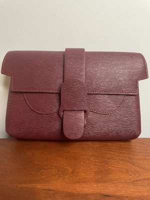 $275 • Buy Senreve Aria Belt Bag Mimosa Bordeaux Crossbody Shoulder Handbag EUC