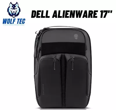 High Quality 18'' Laptop Business Travel Backpack Anti Theft Black New Alienware • $89.99