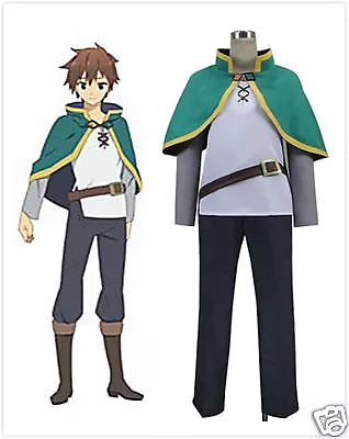 KonoSuba God's Blessing On This Wonderful World Satou Kazuma Cosplay Costume #k • $30.20