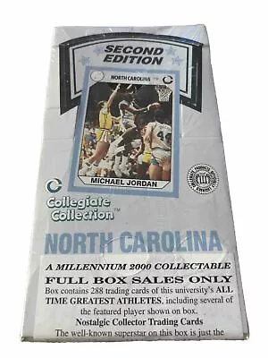 1990 North Carolina UNC Collegiate 2nd Edition Michael Jordan Rookie RC Sealed • $20