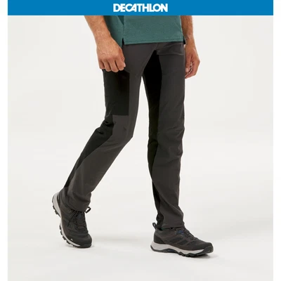 £38.98 • Buy Quechua Mens Hiking Trousers Mountain Bottoms Trekking Pants Mh500